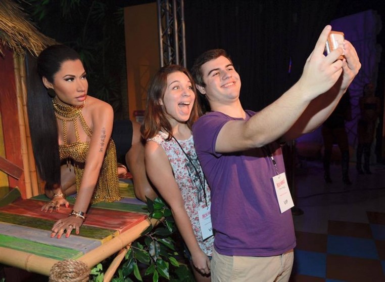 People Are Doing Obscene Things To Nicki Minaj's Wax Figure